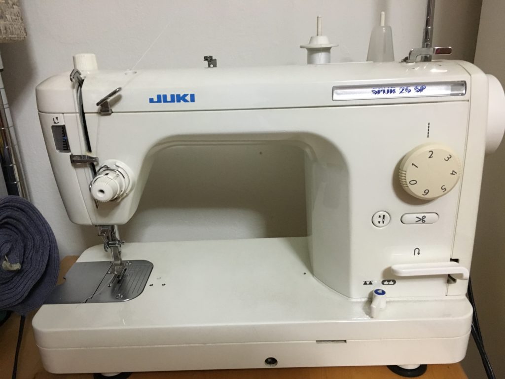 職業用ミシン　JUKIのシュプールちゃん