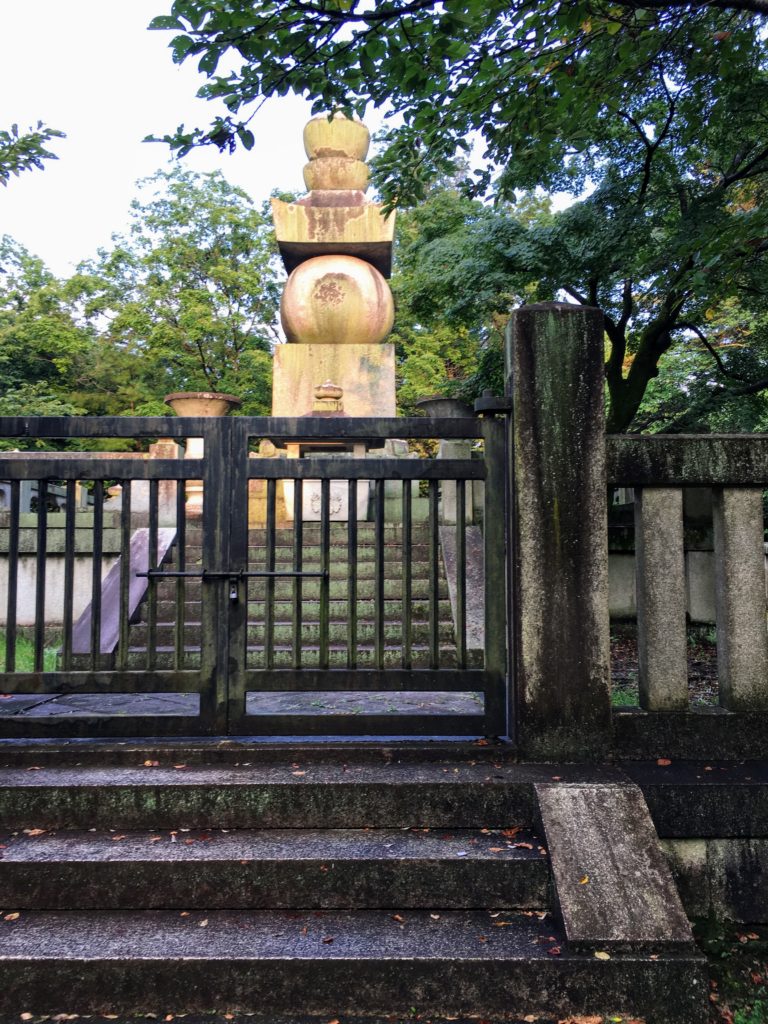 豊国廟の五輪石塔