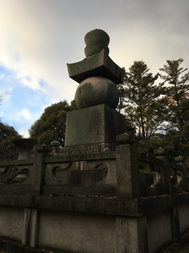豊国廟　五輪石塔