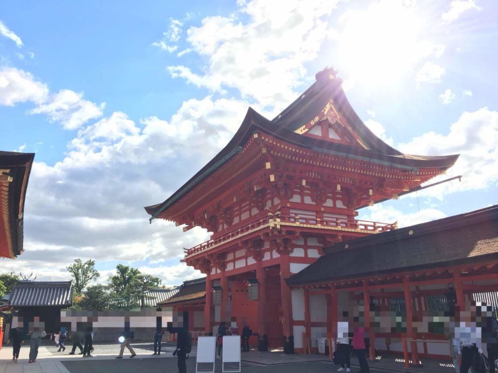 伏見稲荷大社の楼門