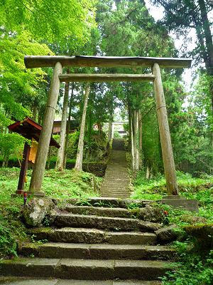 石見銀山へ行く道