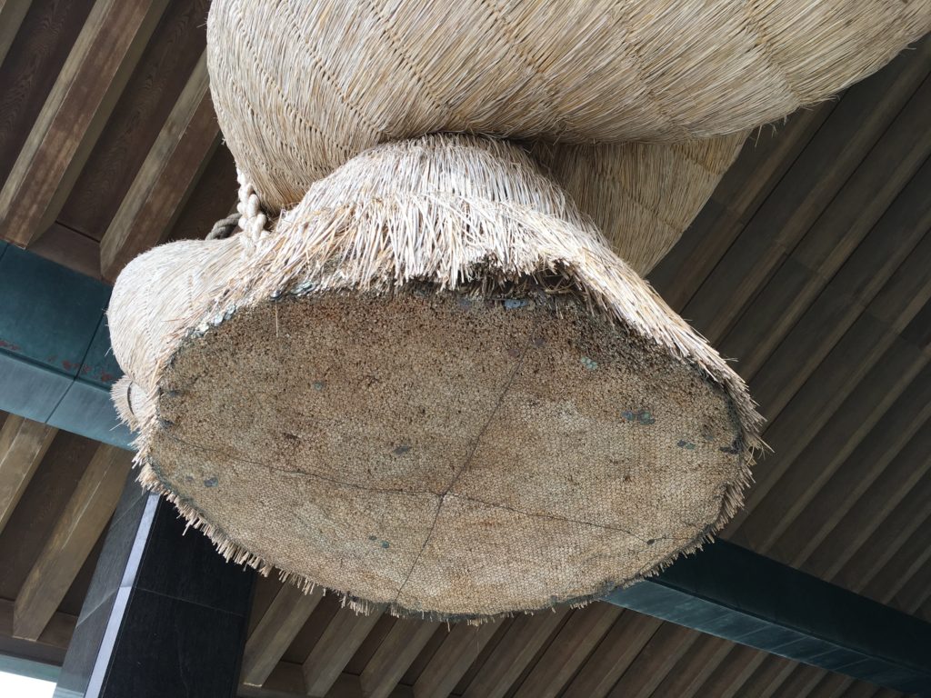 出雲大社神楽殿大しめ縄