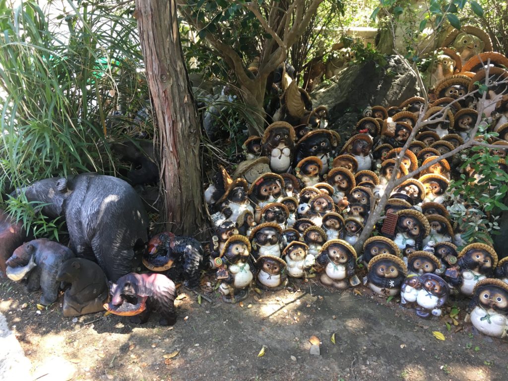 淡嶋神社 たぬき