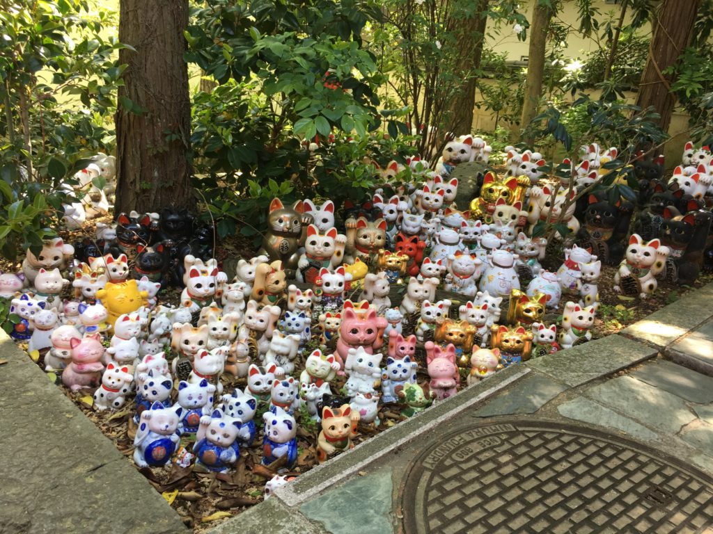 淡嶋神社 招き猫