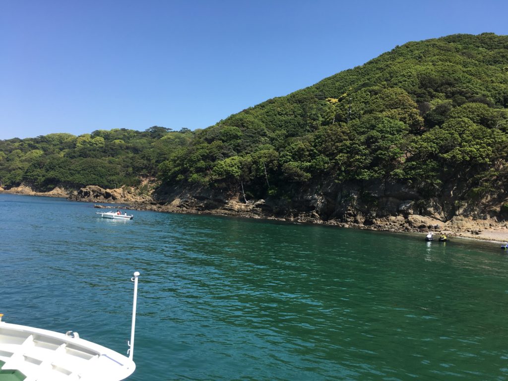友ヶ島に着きましたー。