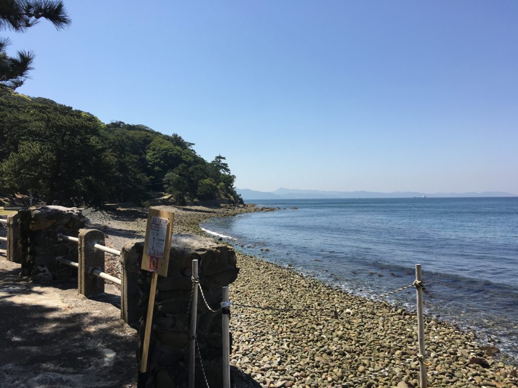 友ヶ島上陸
