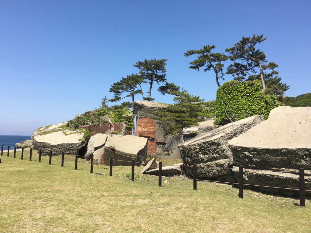友ヶ島　第二砲台跡　