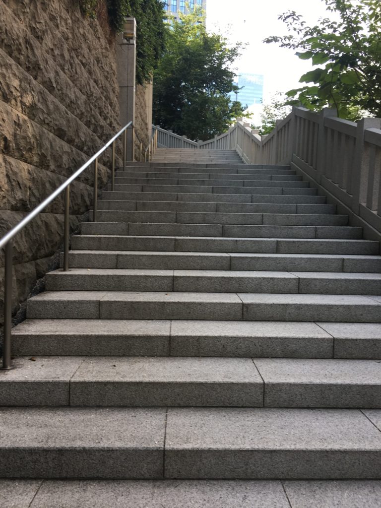 日枝神社 階段
