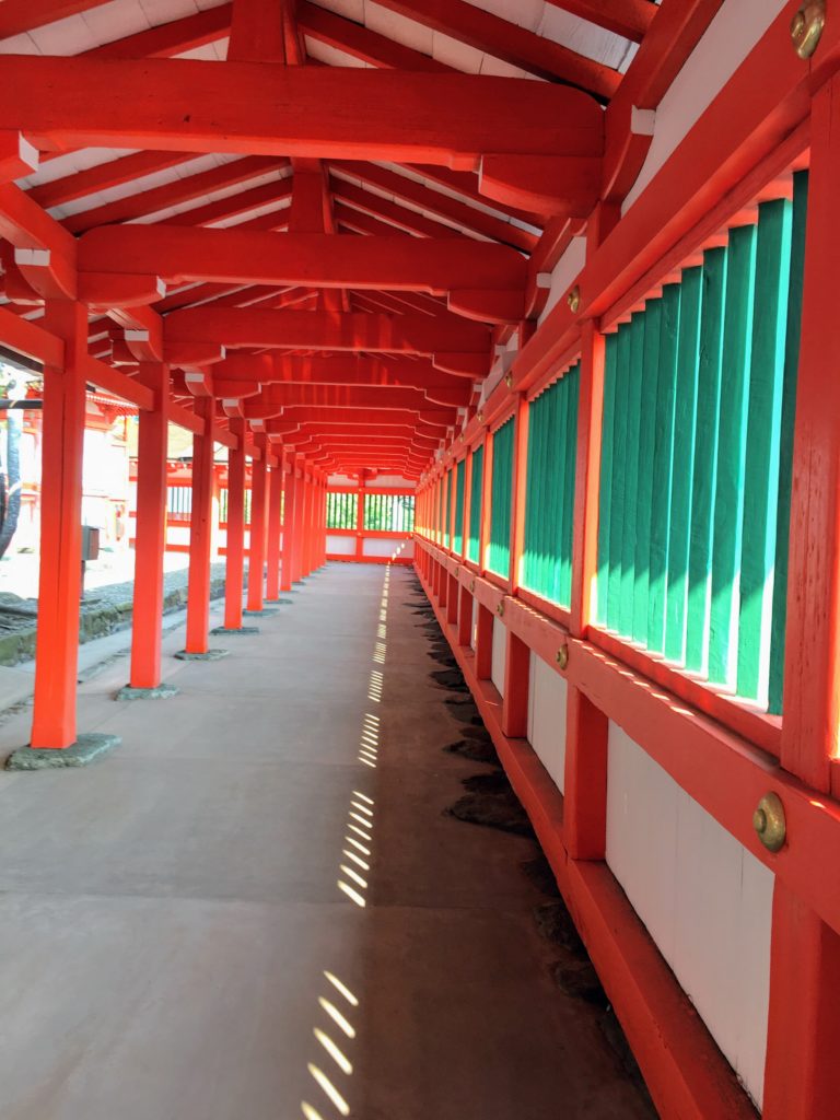 日御碕神社　回廊