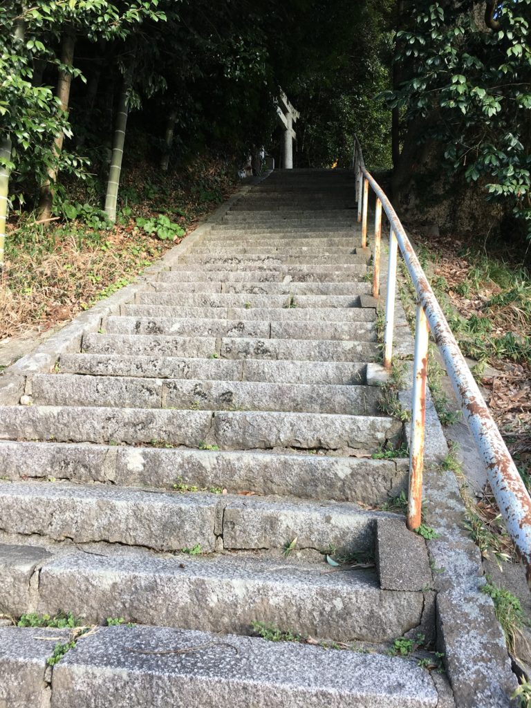 斐伊神社 階段