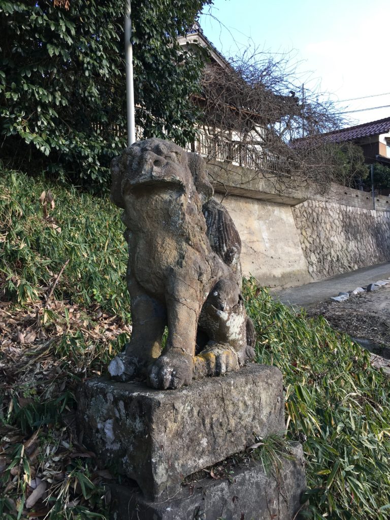 斐伊神社 狛犬