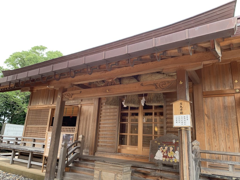 万九千神社　本殿（2019年7月14日）