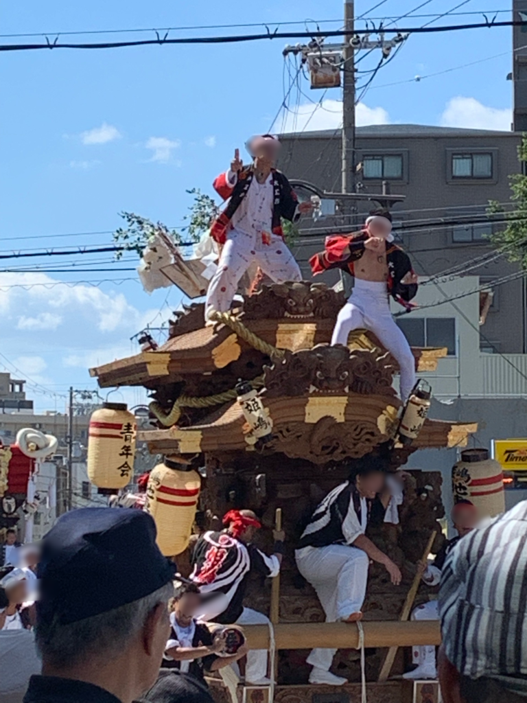 姫嶋神社のだんじり