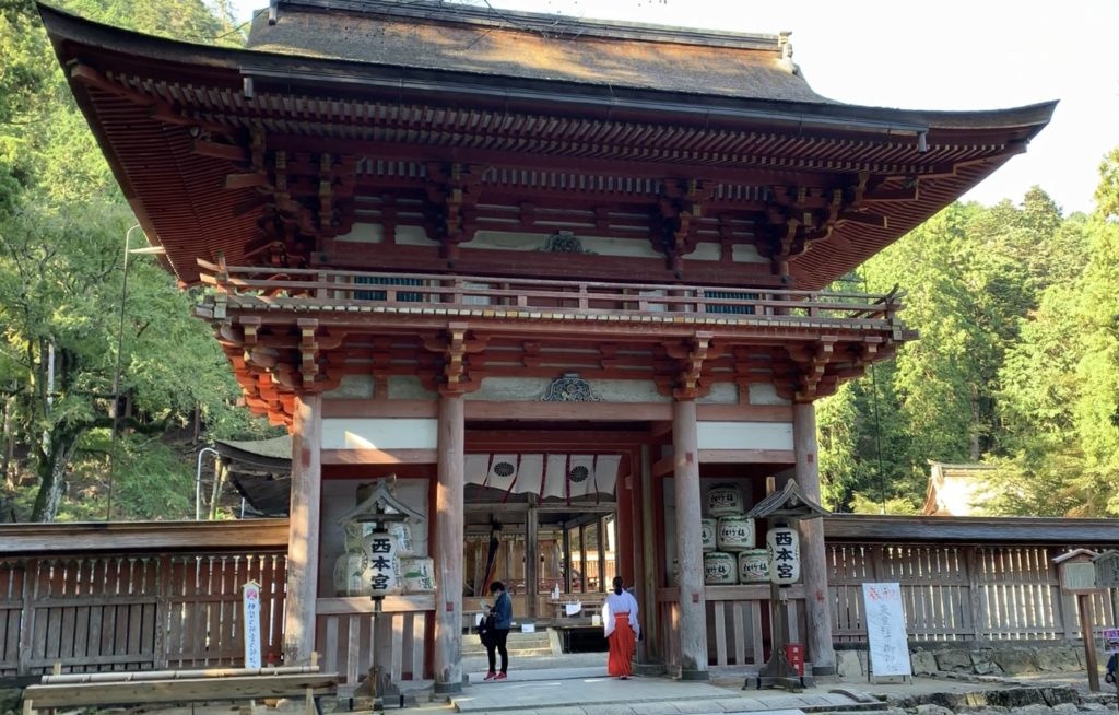 日吉大社　西本宮楼門