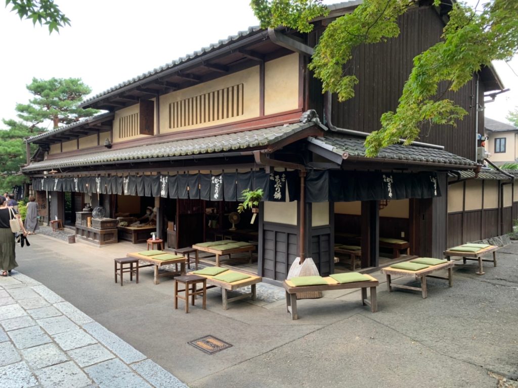 一文字屋和輔(かざり餅一和)の外観