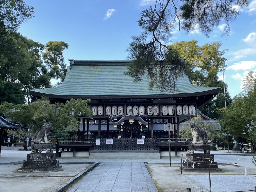 今宮神社　拝殿
